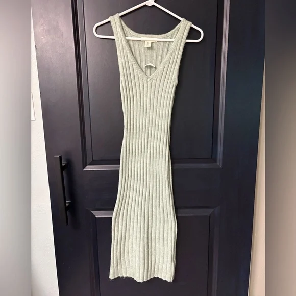 sachin and babi light blue dress Happily Grey | Dresses | Nwt Happily Grey Ribbed Knit Sweater Dress Light  Green Large